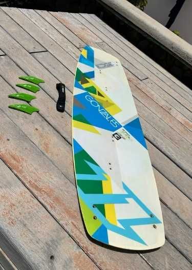 Prancha  kitesurf  North  Gonzalez 138 x 41,5