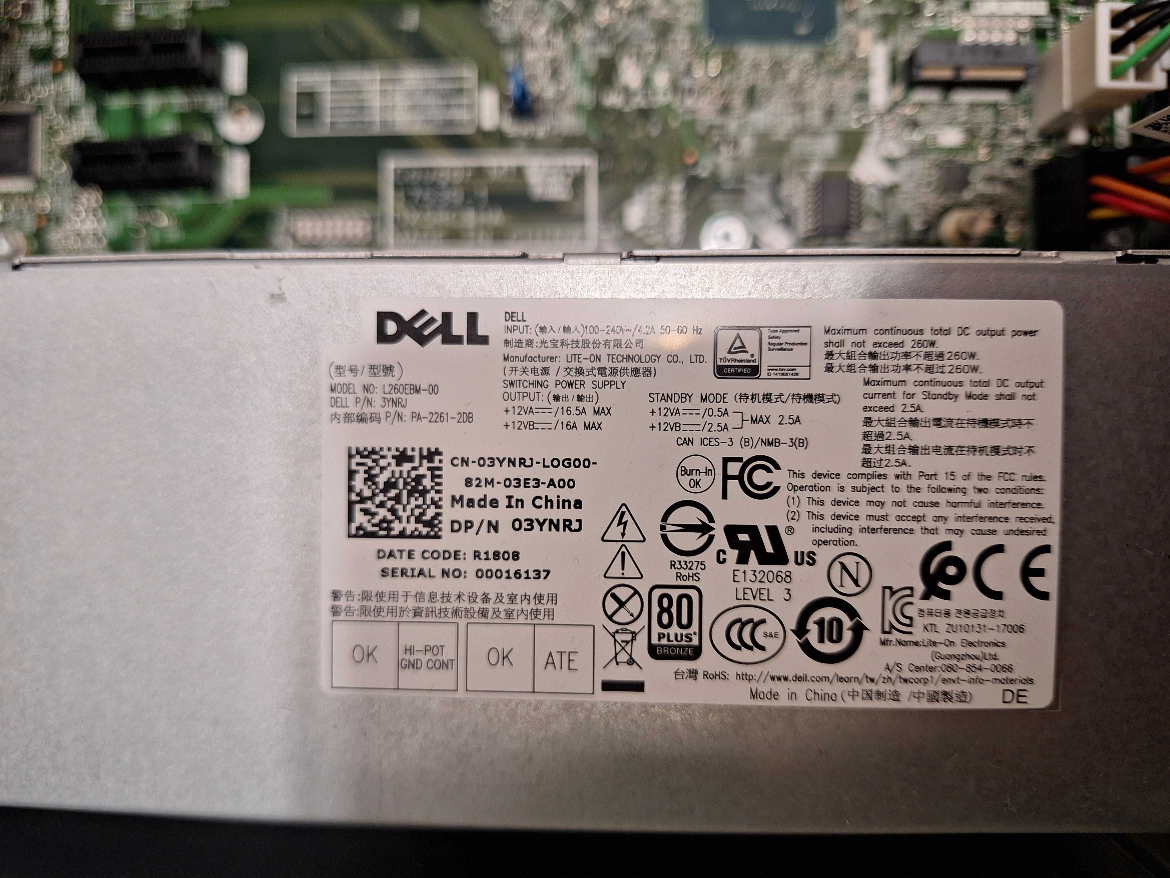 Dell OptiPlex 3060 - i5-8400, 16 Gb RAM, 512 Gb SSD, 3 Tb HDD WIN10/11
