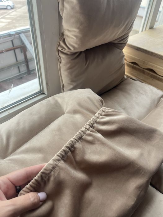 Подушки для уличной мебели Подушка на зав’язках садові комплекти кокон