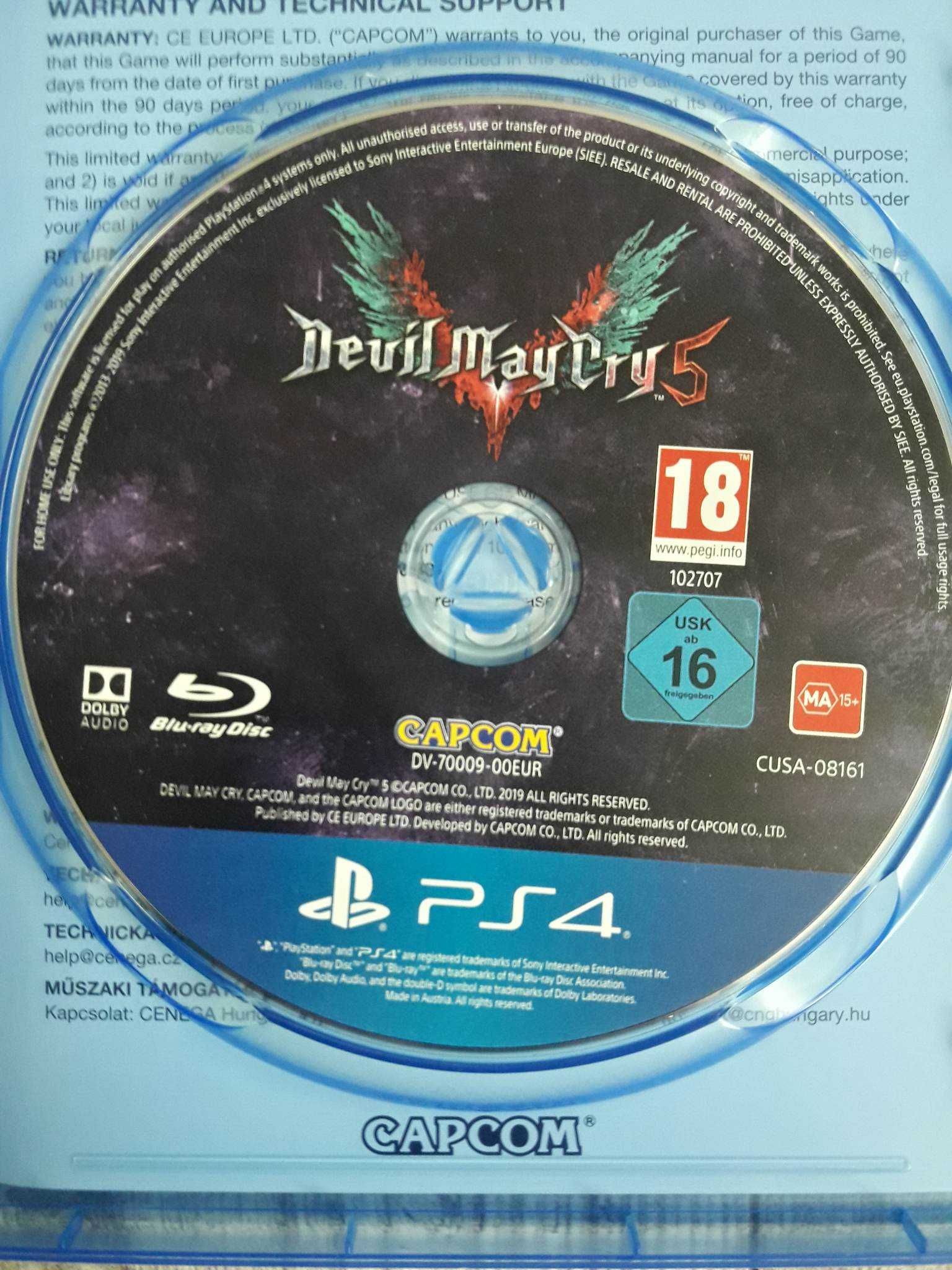 Gra Devil May Cry 5 Polska Wersja PS4/PS5 Playstation