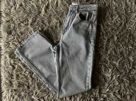 Piękne jeansowe spodnie typu proste wide leg denim Cropp rozmiar 34
