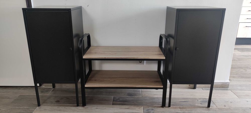 IKEA 2 armários LIXHULT e sapateira JANO