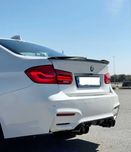 Спойлер багажника BMW 3 F30 2012-2018 в стиль М4 (ABS пластик)