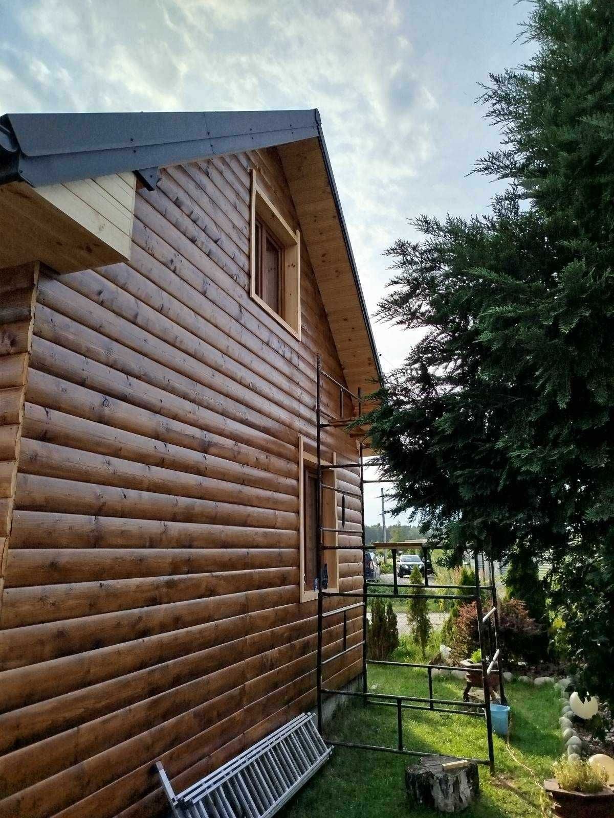 półbal / świerk skandynawski / podbitka / deska elewacyjna / 28x185