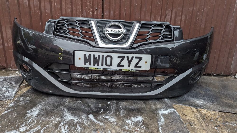 Передній бампер NISSAN QASHQAI / Нісан Кашкай j10 рестайлинг колір z11