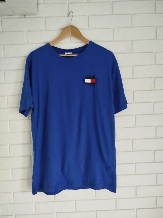 Koszulka męska Tommy Hilfiger niebieska M