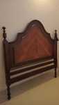 Cama de casal rustica