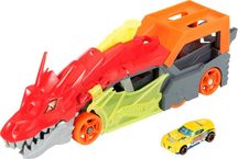 Хот Вілс Дракон Випльовує Машинки Hot Wheels Dragon Launch Mattel
