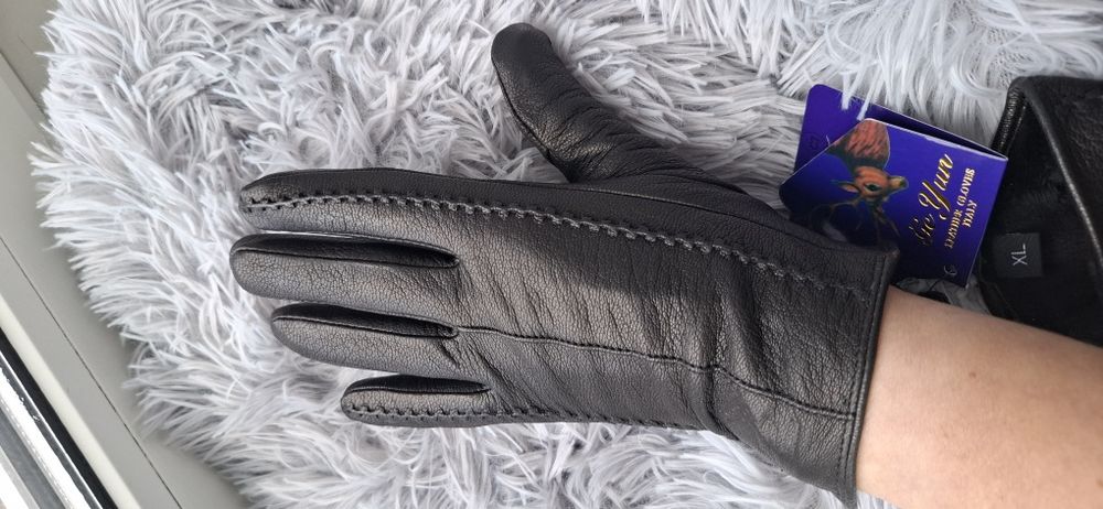 Перчатки женские, натур.кожа