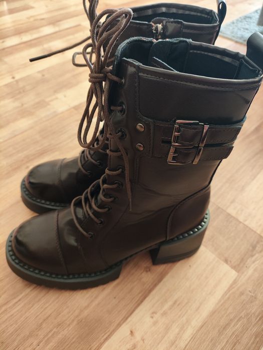 Buty botki zimowe r.38