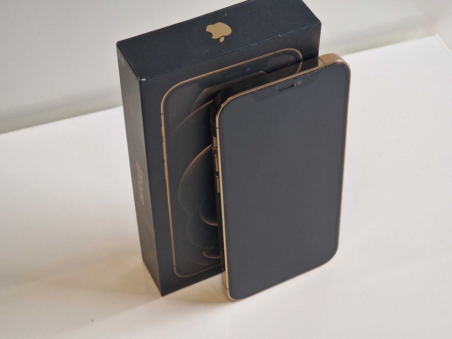 JAK NOWY Apple iPhone 12 Pro 128GB, Złoty 89%+Pokrowiec Apple Zamiana