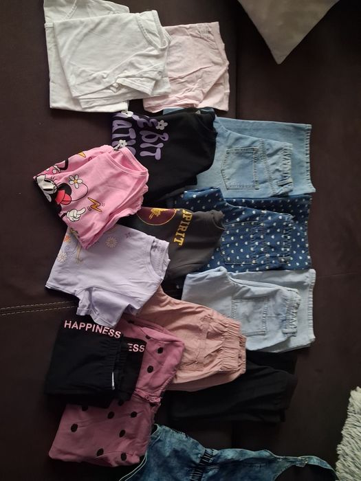 Ubrania dla dziewczynki, paka (146-152)