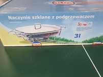 Naczynie szklane z podgrzewaczem