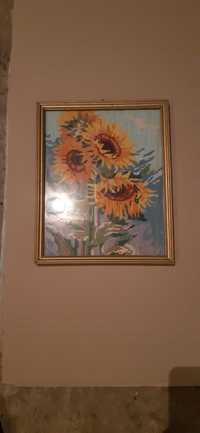Sprzedam obraz słoneczniki