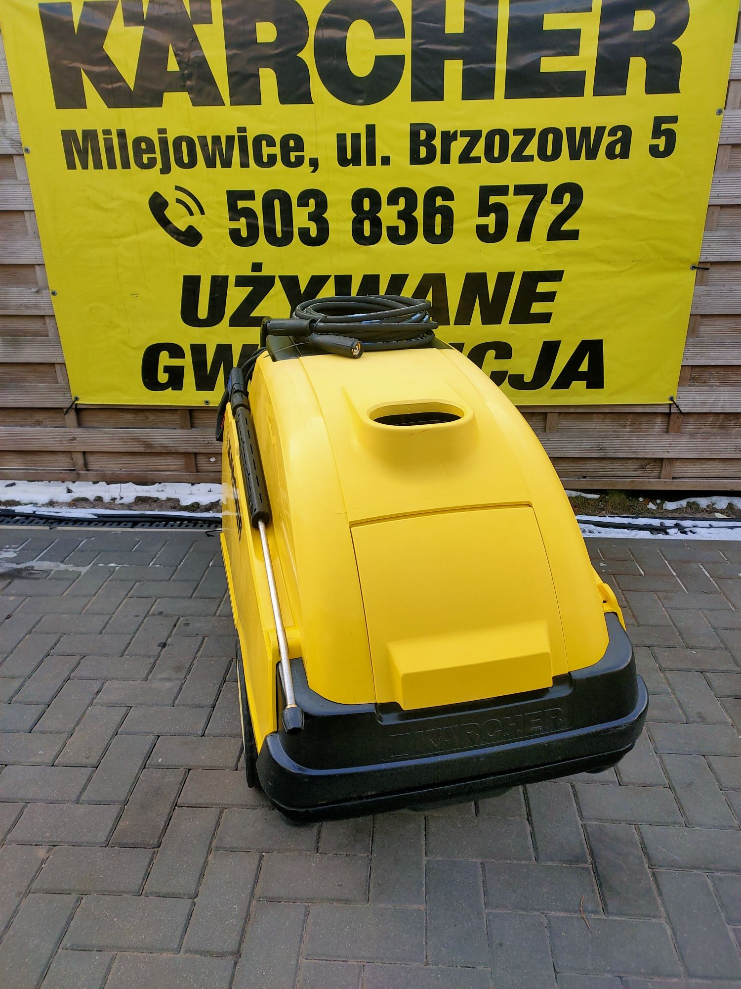 Myjka ciśnieniowa Karcher HDS 995 gorącowodna
Jest to prof