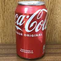 Lata Coca-Cola Vazia e Fechada - Erro de Fábrica ( RARO )
