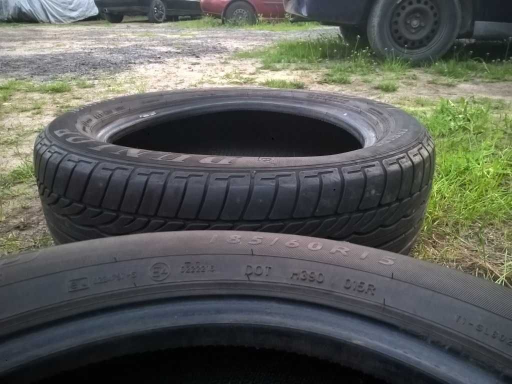 185/60 R15 84H 4Opony Lato DUNLOP SP Sport01 Germany2019 Bieżnik~5,5mm