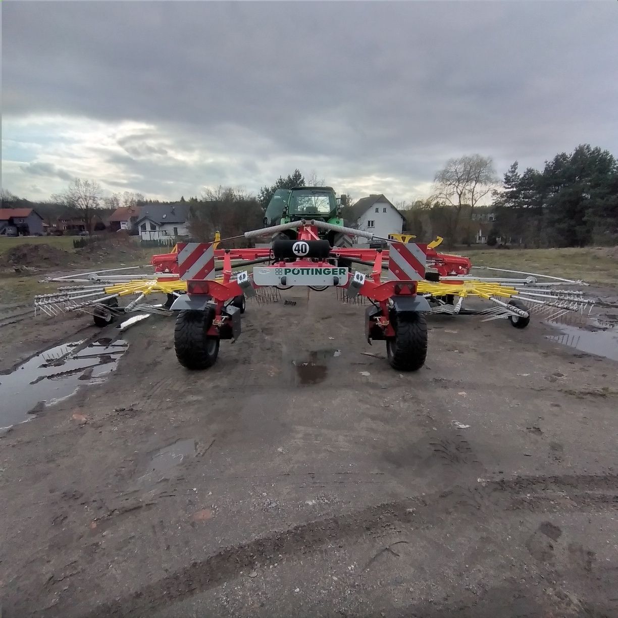 pottinger top 962c zgrabiarka claas krone