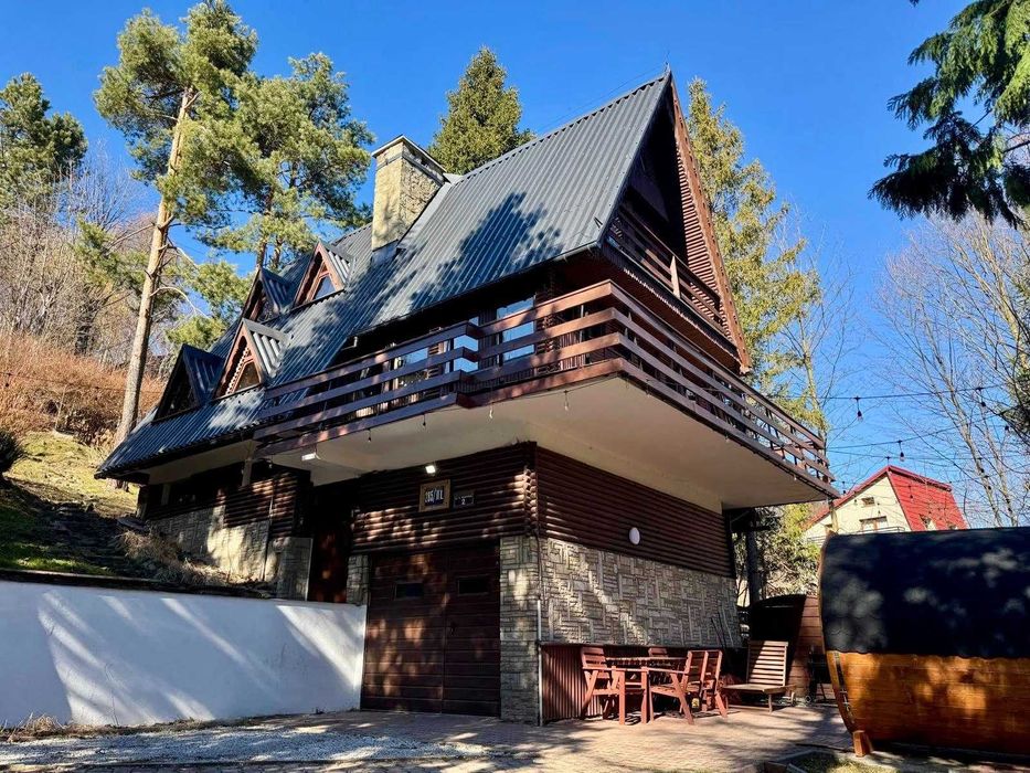 Domek z widokiem na góry/bilard/sauna/balia