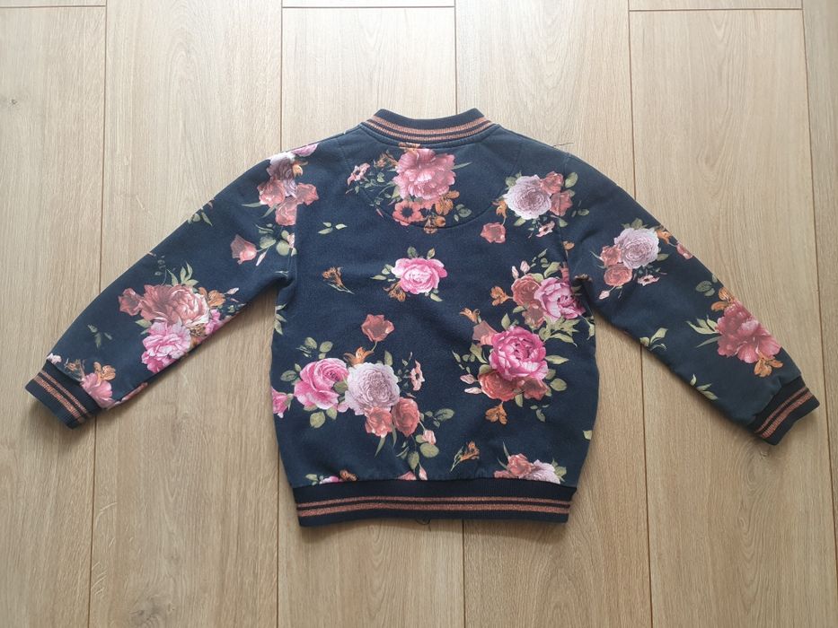Bluza bomberka Zara 116 róże