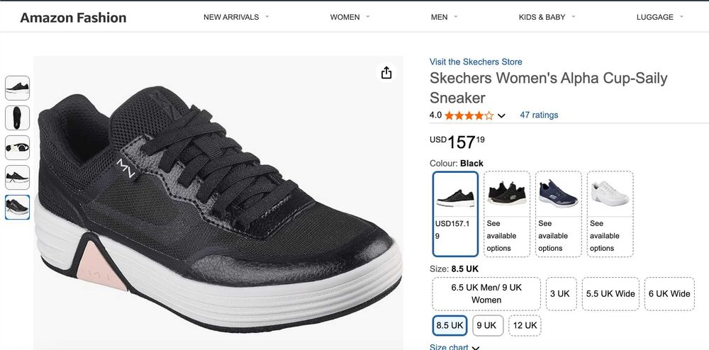 Кросівки Mark Nason x Skechers Alpha Cup-Saily Black, 38р., оригінал