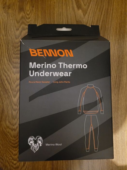 Bennon Bielizna termoaktywna Merino rozm. S