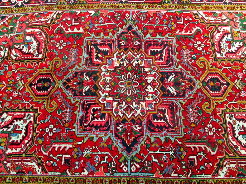 Impressionante Tapete KAZAK tecido à mão, lã s/ algodão, c/ 290x205cm