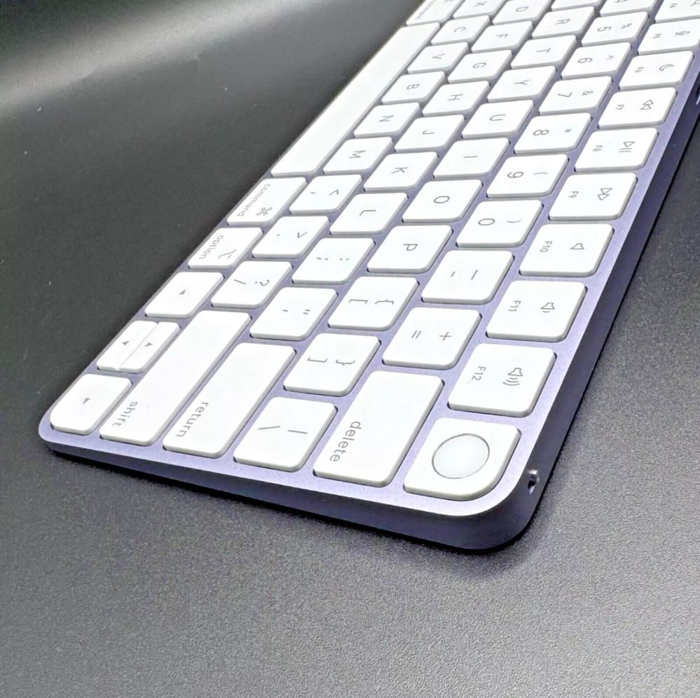 Apple Magic Keyboard with Touch ID Mac silicon USB–C Purple- MXCK3