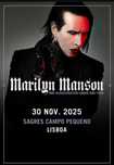 Bilhete Marilyn Manson 30/11/2025 - campo pequeno