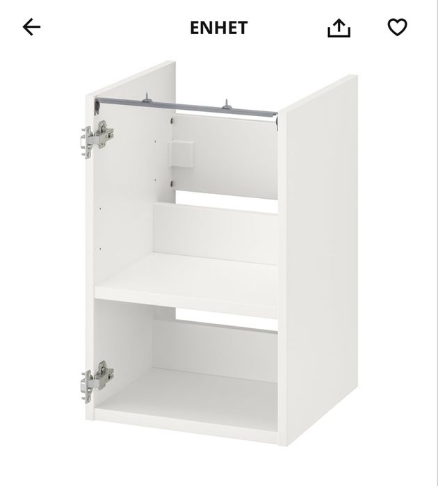 Szafka umywalkowa Enhet Ikea
