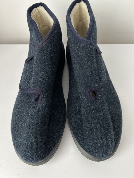 Pitzi шерстяні тапочки тапки черевики 47 р уст 30 см