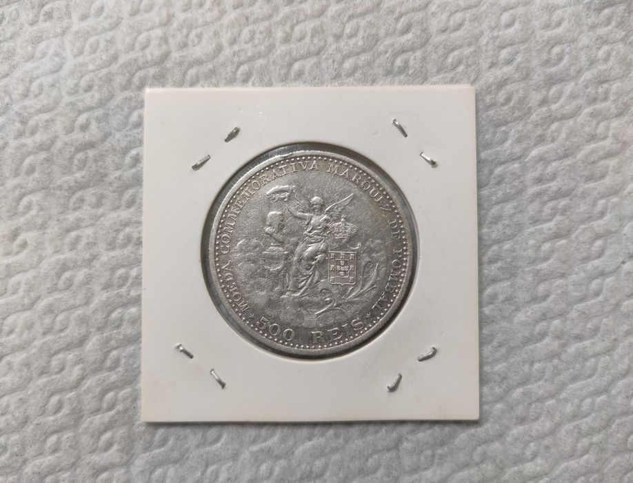 Moeda 500 Reis - 1910 - Marquês de Pombal #1