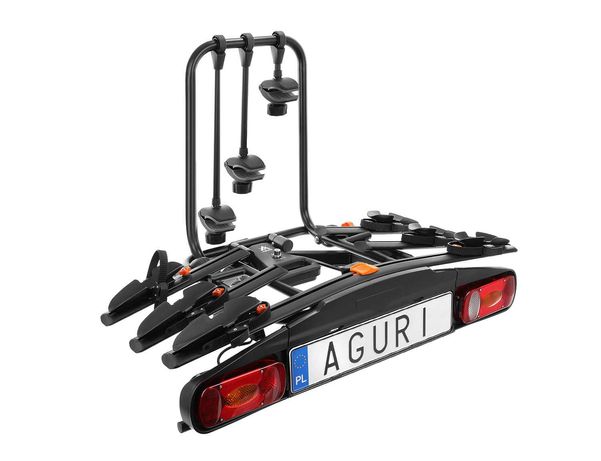 Platforma/bagażnik rowerowy na hak Aguri ActiveBike BLACK 3+1 rowery
