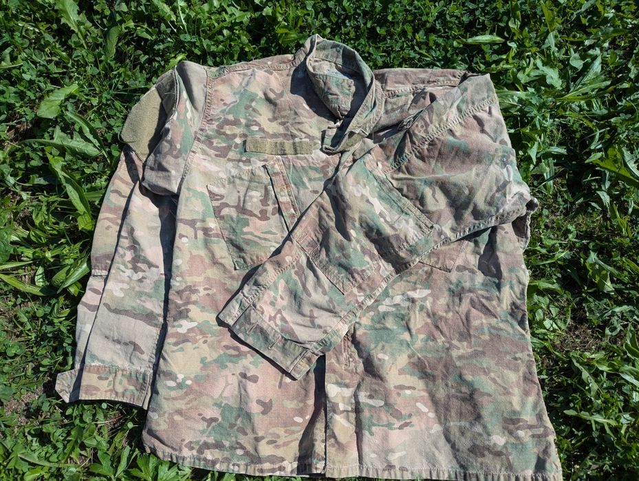 Вогнестійкий кітель US Army Combat Uniform Multicam р. X-Large Long