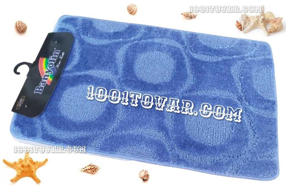 Набір із 2 килимків у ванну Banyolin 80х50 і 45х50 см 100х60 і 50х60см