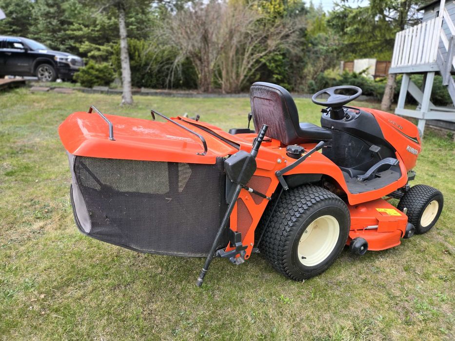 Kubota GR2120 – Kosiarka traktorek 4x4, stan IDEALNY, tylko 119,5 mth
