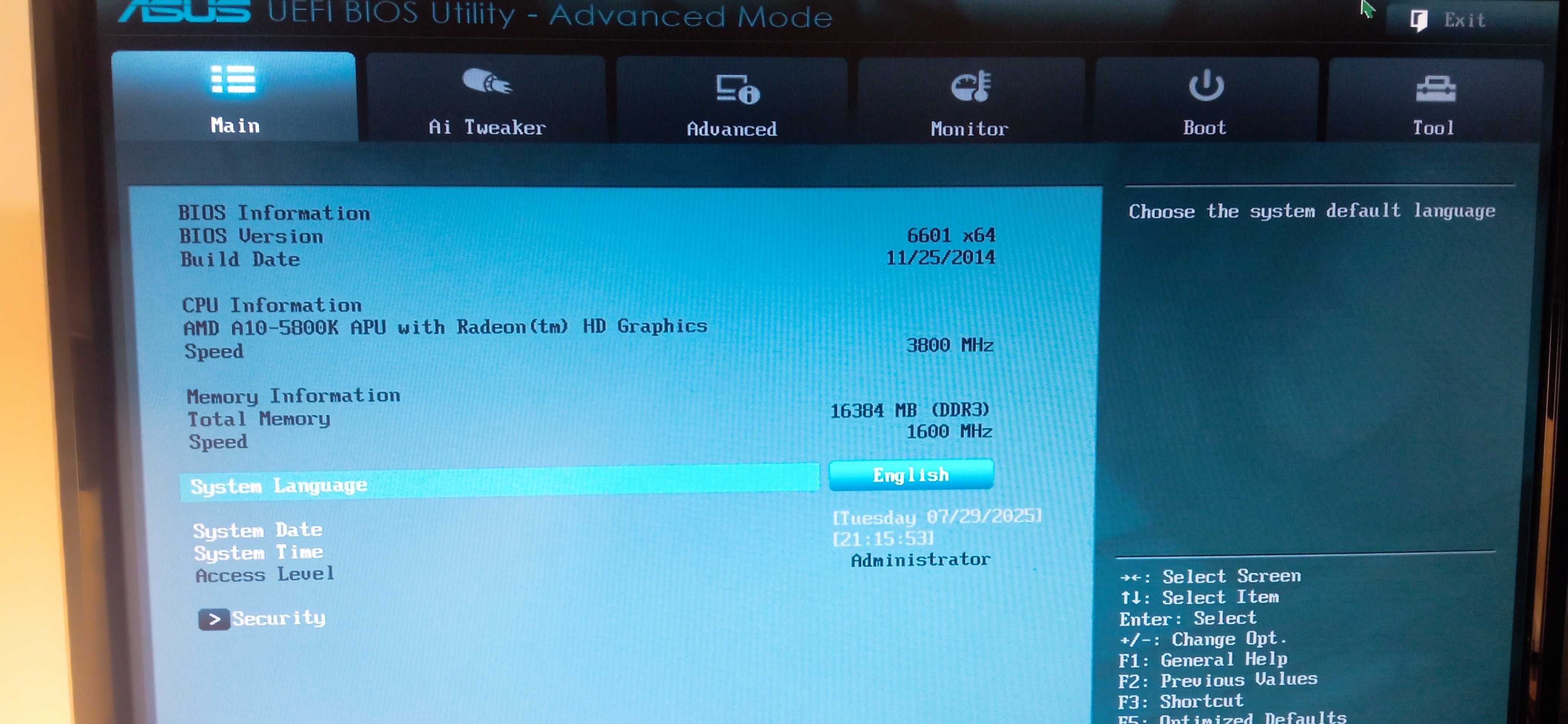 Комплектуючі б/у AMD A10-5800K, МП, DDR3 16Gb, кулер, БЖ, відеокарта