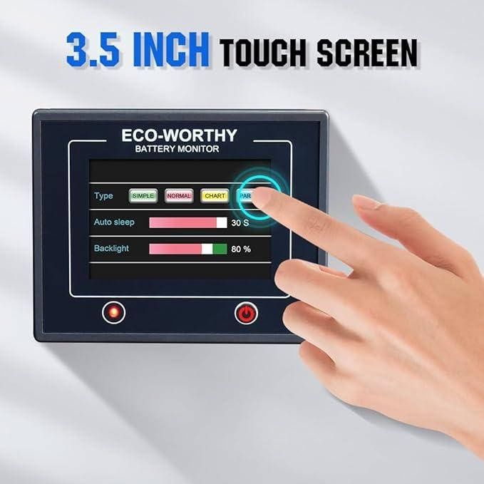 Монітор заряду акумулятора Eco-Worthy Battery Monitor ECO-NBM100V Моні