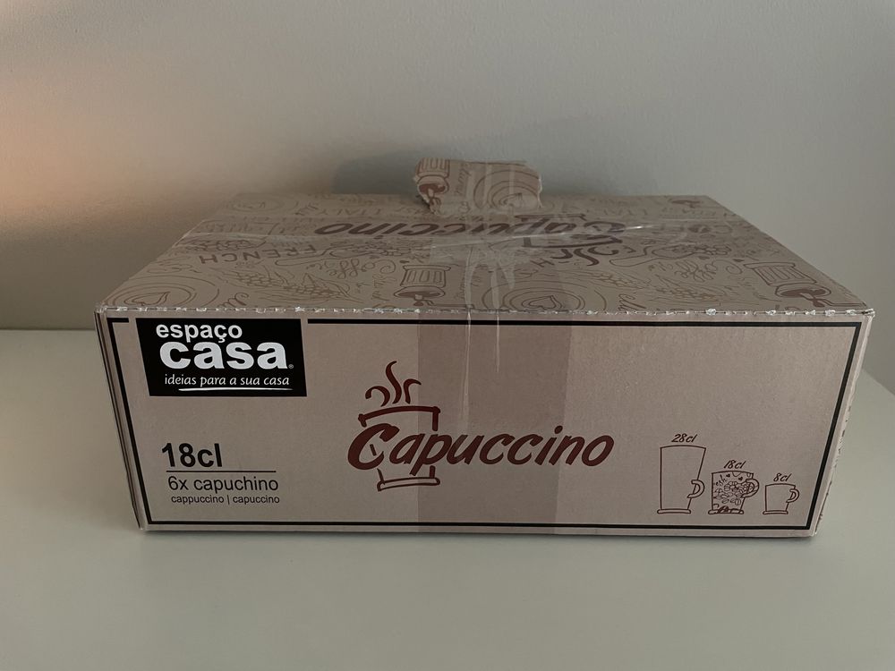 Conjunto chávenas Capuccino