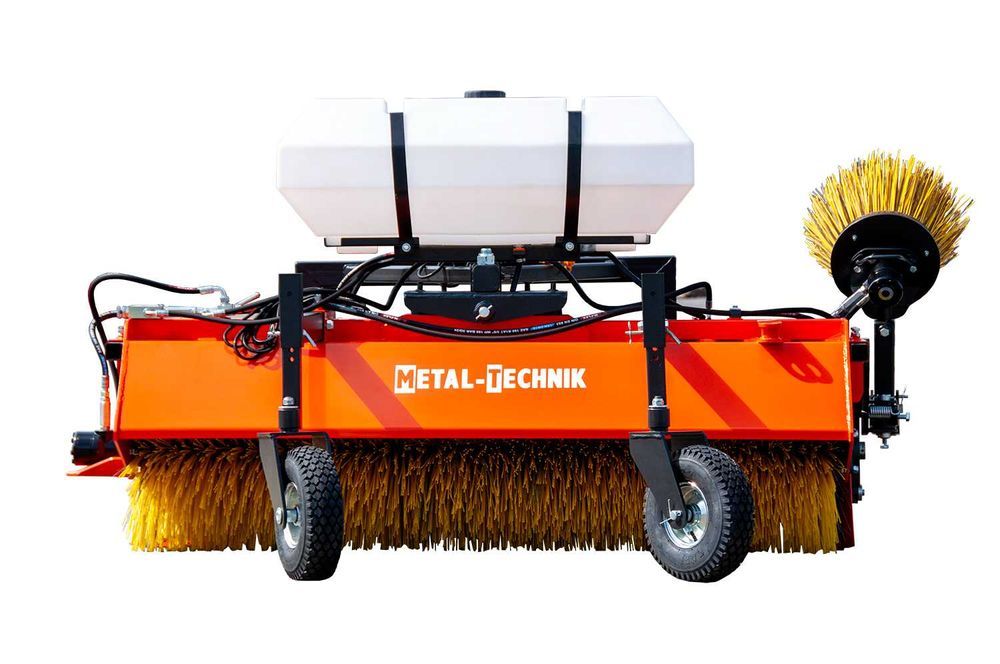 Zamiatarka ogrodowa drogowa uliczna komunalna  parkingi METAL-TECHNIK