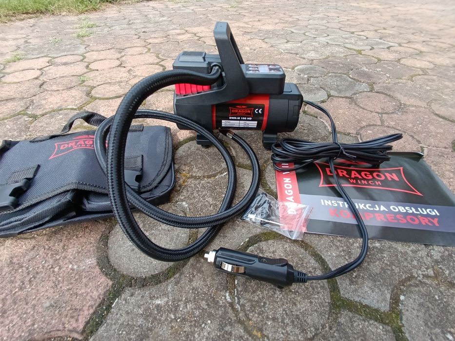Kompresor Dragon Winch DWK-M 150 HD 12V samochodowy.