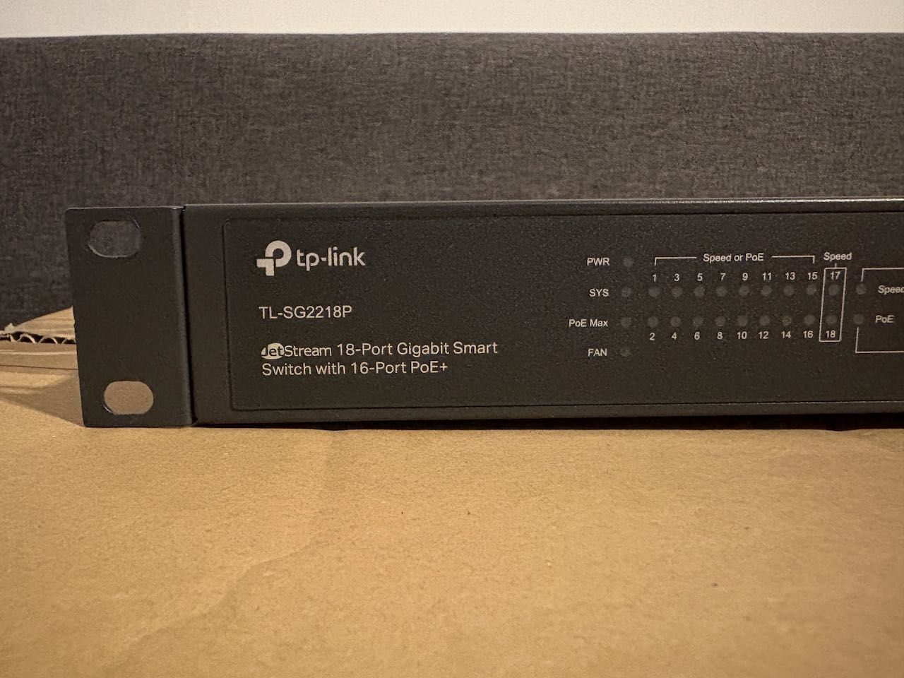 Tp -Link Switch zarządzany TL-SG2218P PoE 150W Stan bdb+