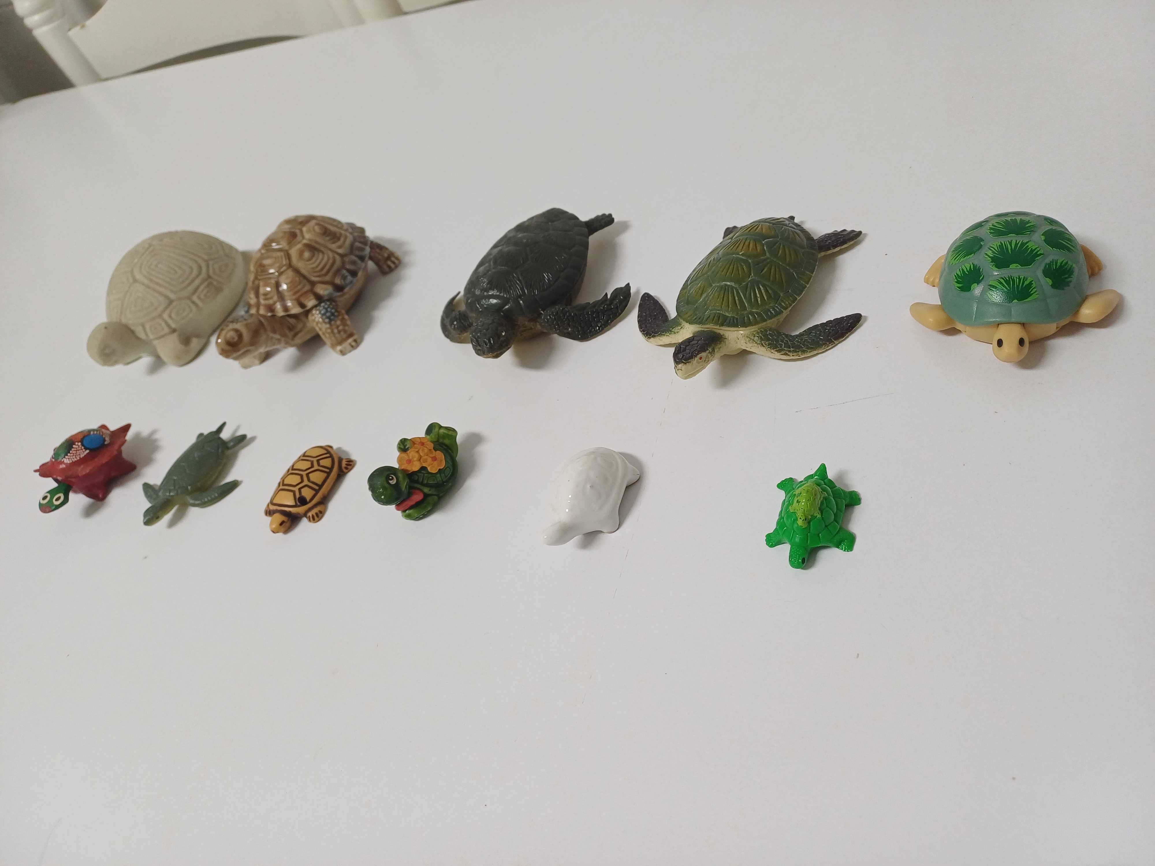 Coleção de tartarugas 11 unidades