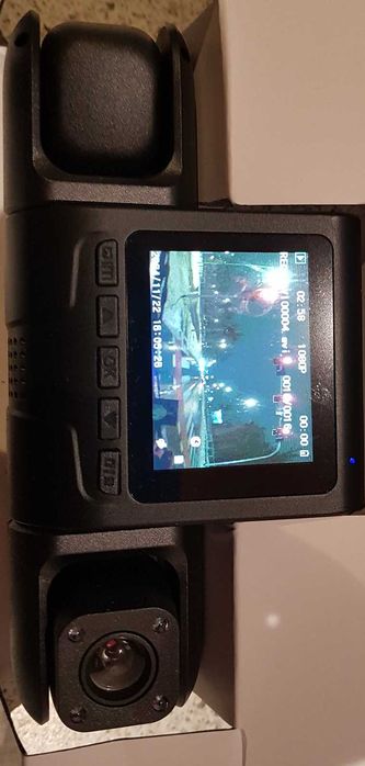 Kamera samochodowa 3x wideorejestrator przód kabina tył kamera cofania