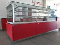 Vitrine refrigerada + neutra RONAL TAHAN TH165CFS (como nova)