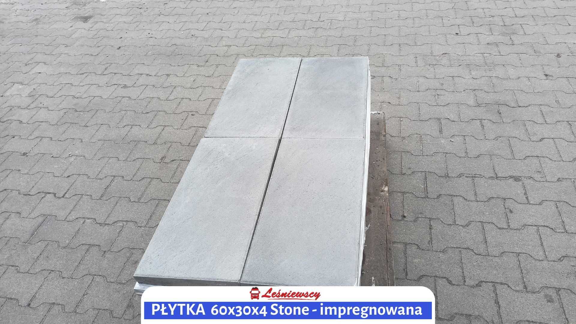 Płyta tarasowa Pebek betonowa 60x30x4 cm IMPREGNOWANA