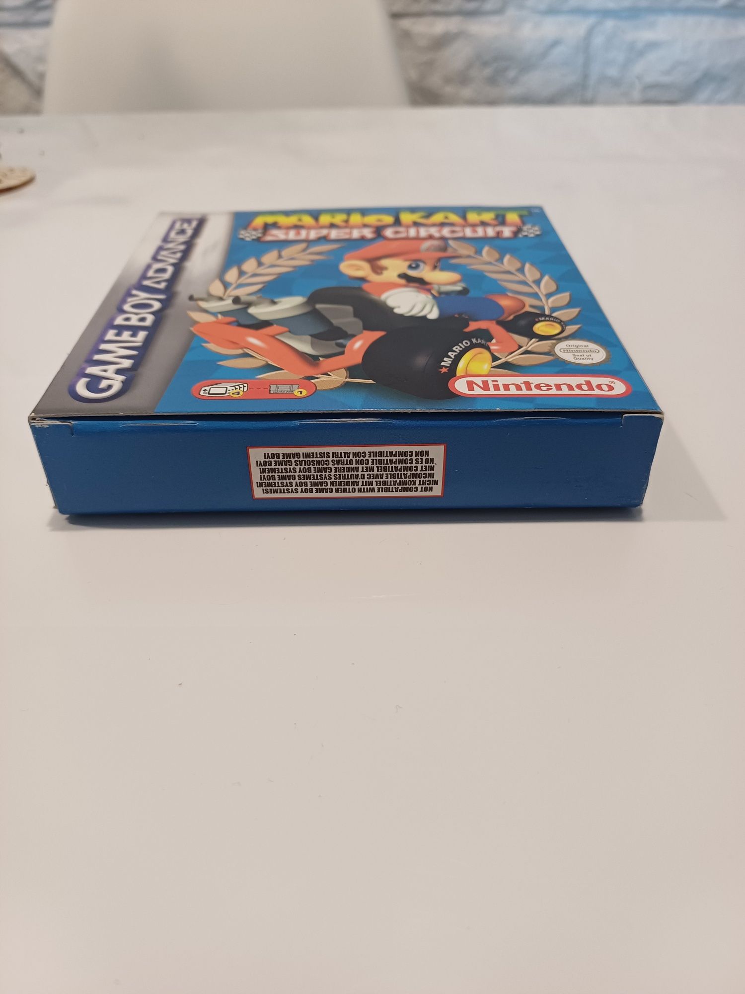 Mario Kart Super Circuit Nintendo Gameboy Advance DS angielska