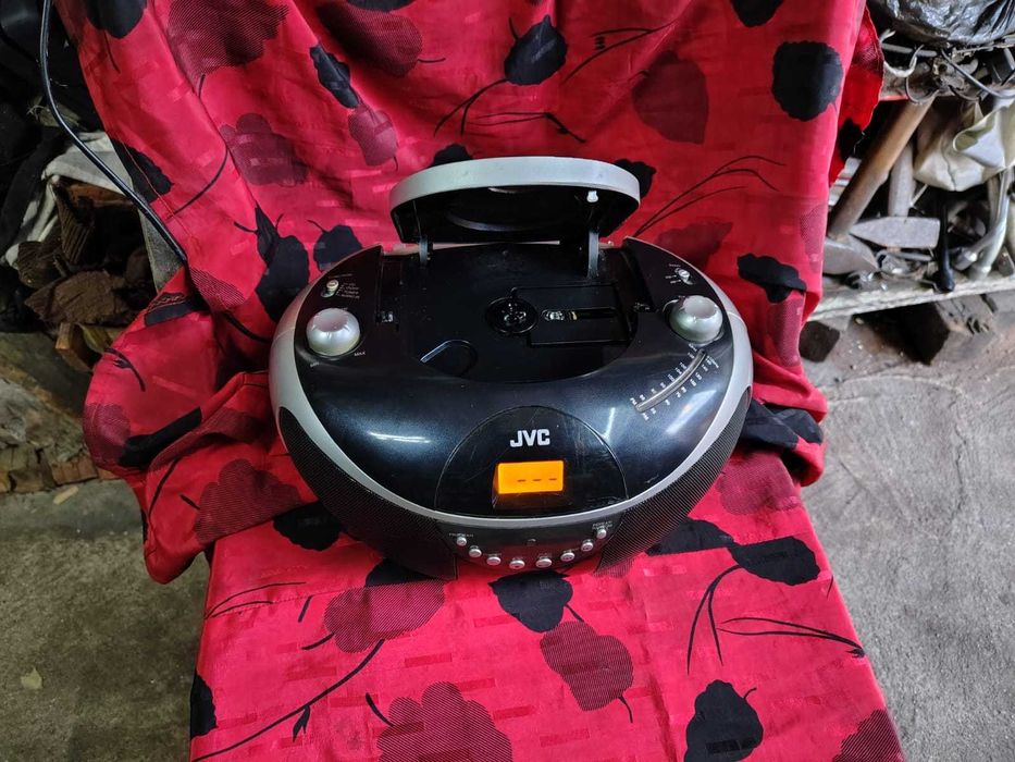 SPRAWNE Boombox Radio CD JVC RD-EZ15 MP3 radioodtwarzacz Stereo