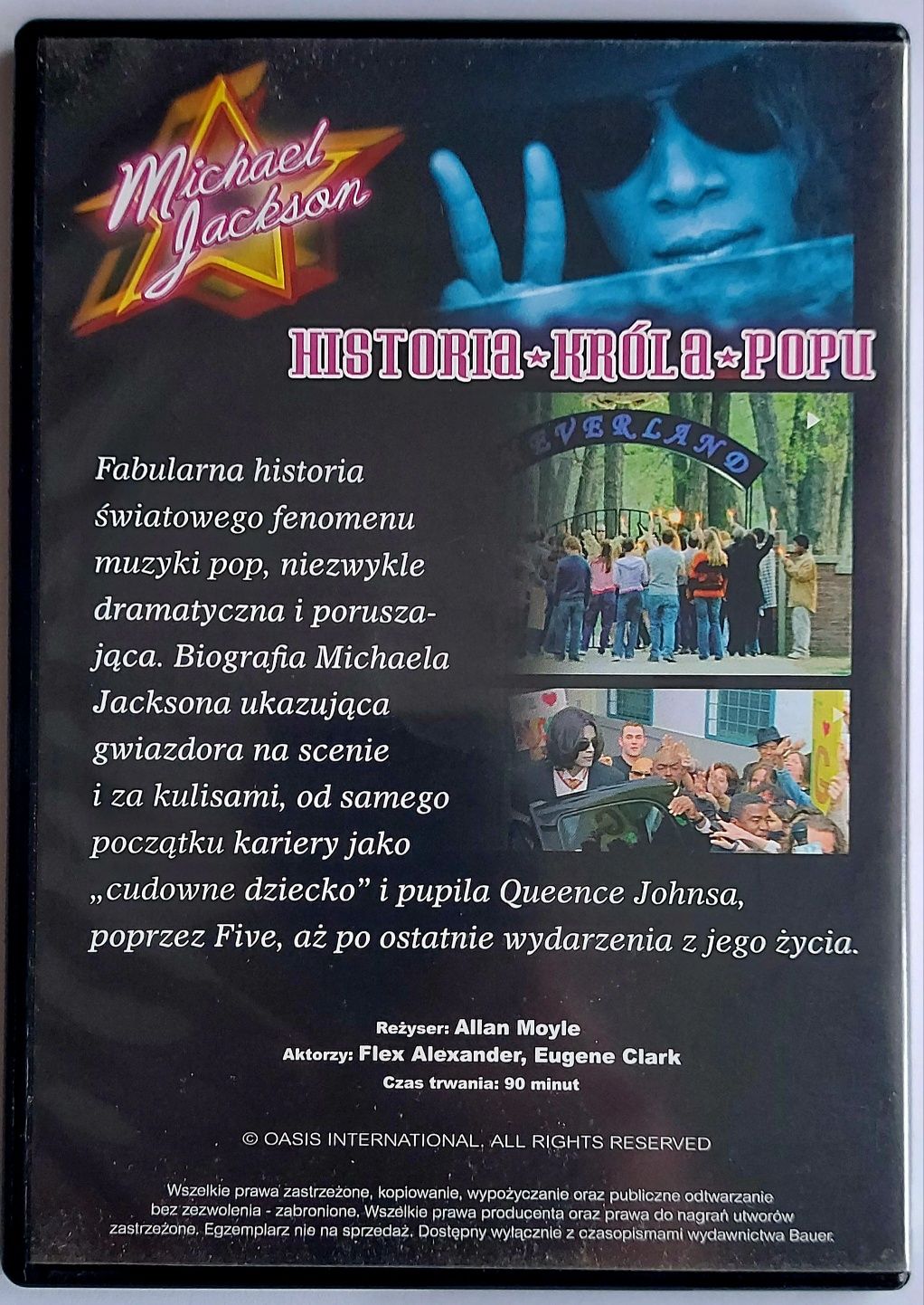 DVD Michael Jackson Historia Króla Popu