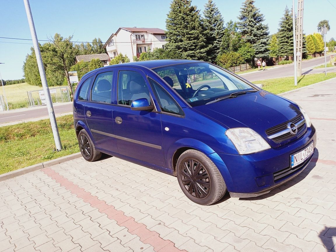 Meriva 1.6 piękny kolor,nowy rozrząd i klima